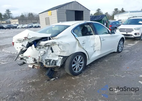 2016 Infiniti Q50 3.0T Premium из США, поврежденный, VIN JN1EV7AR2GM344349